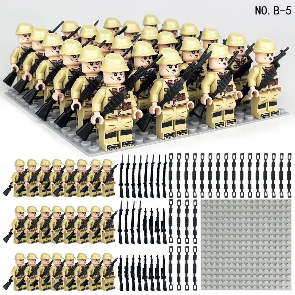 24 Japanese Troops Bagged Pack wholesale from Qili Toys