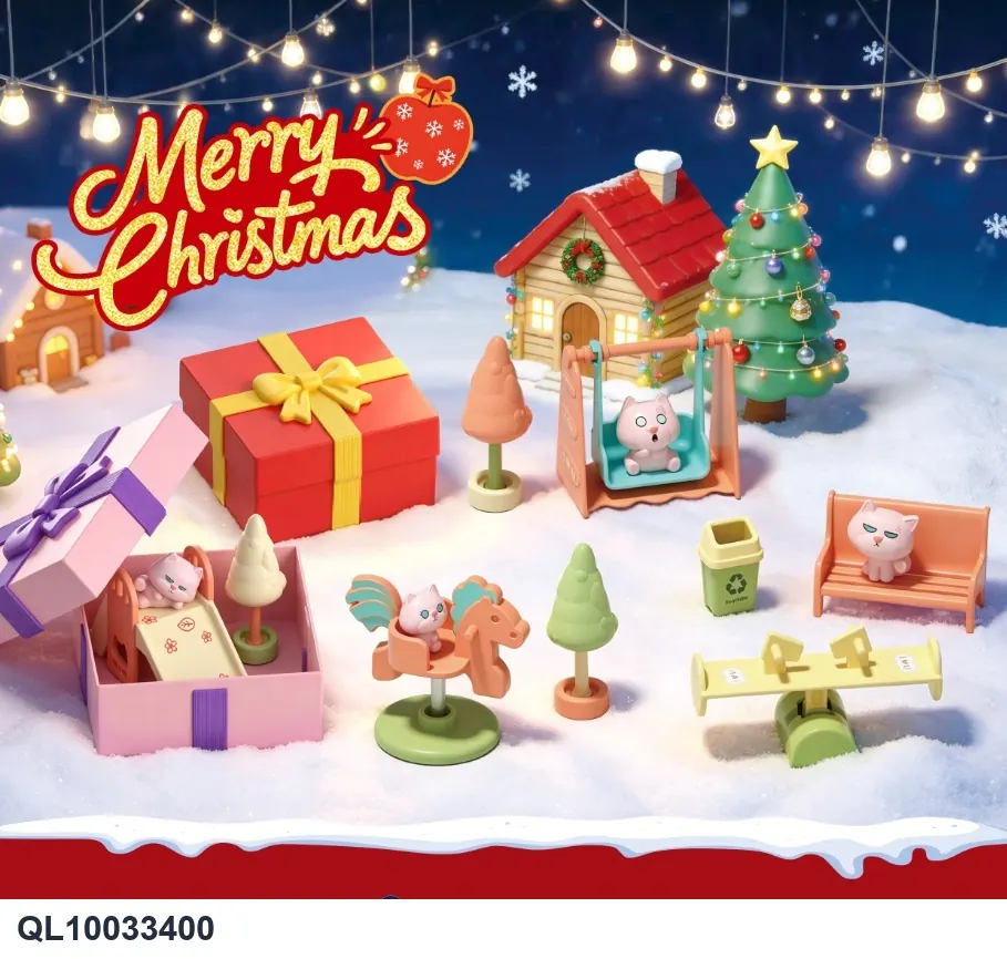4 Surprise Gift Boxes Display Box wholesale from Qili Toys