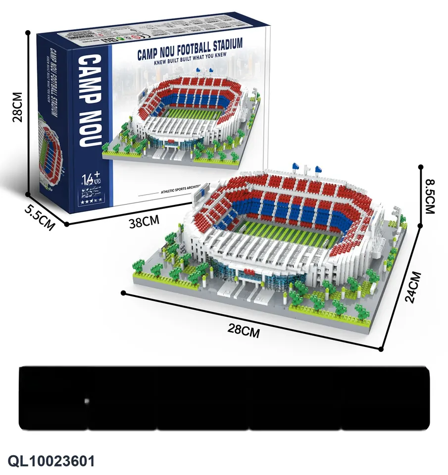 Camp Nou Stadium Color Box wholesale from Qili Toys