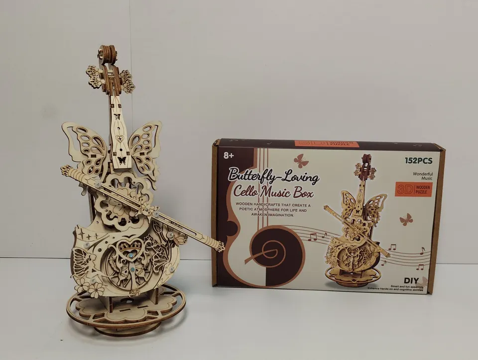 Clockwork Butterfly Love-Cello (152pcs) Color Box wholesale from Qili Toys