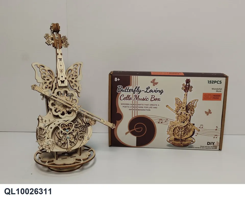 Clockwork Butterfly Love-Cello (152pcs) Color Box wholesale from Qili Toys