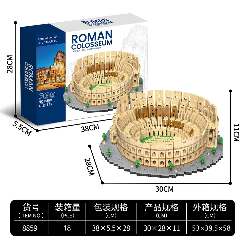 Colosseum Color Box wholesale from Qili Toys