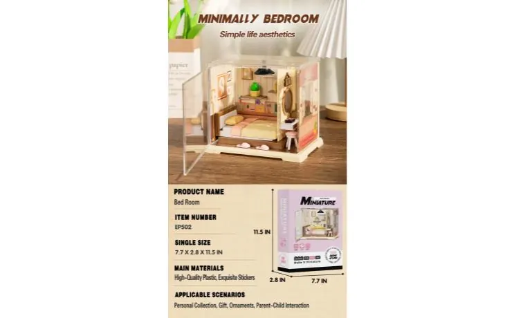 Cozy Cottage Living Room 55PCS Color Box wholesale from Qili Toys