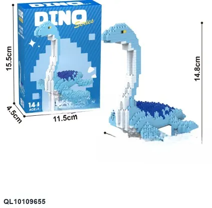 Creative Assembly Building Blocks Set Color Box wholesale from Qili Toys