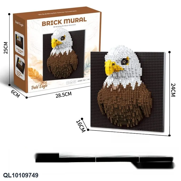 Creative Assembly Building Blocks Set (1522 pcs) Airplane Box wholesale from Qili Toys