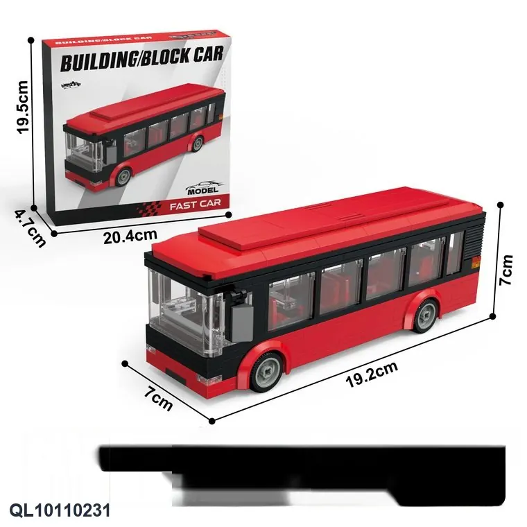 Creative Assembly Building Blocks Set (241 pcs) Color Box wholesale from Qili Toys