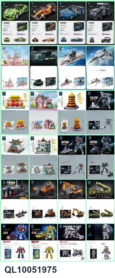 Disassembly And Assembly Building Blocks Series Color Box wholesale from Qili Toys