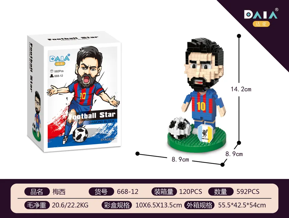 Messi Boxed wholesale from Qili Toys