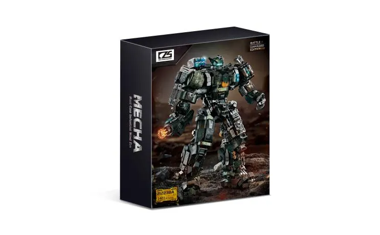 Mobile Mecha (battle damaged version) 1403PCS Color Box wholesale from Qili Toys