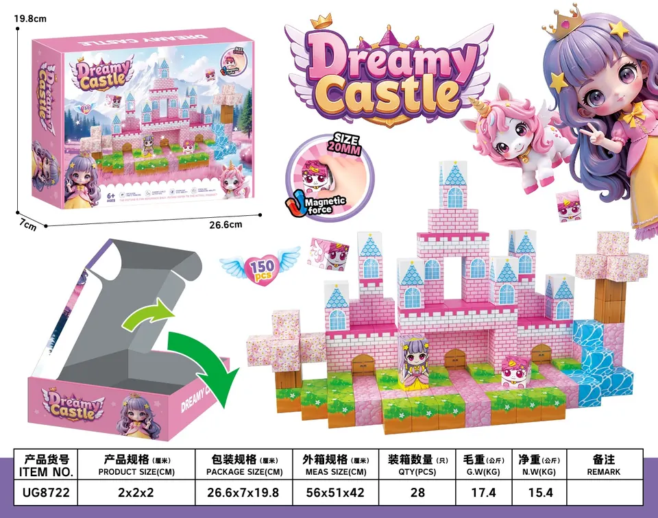 Princess Children's PackEducational 150 Color Box wholesale from Qili Toys