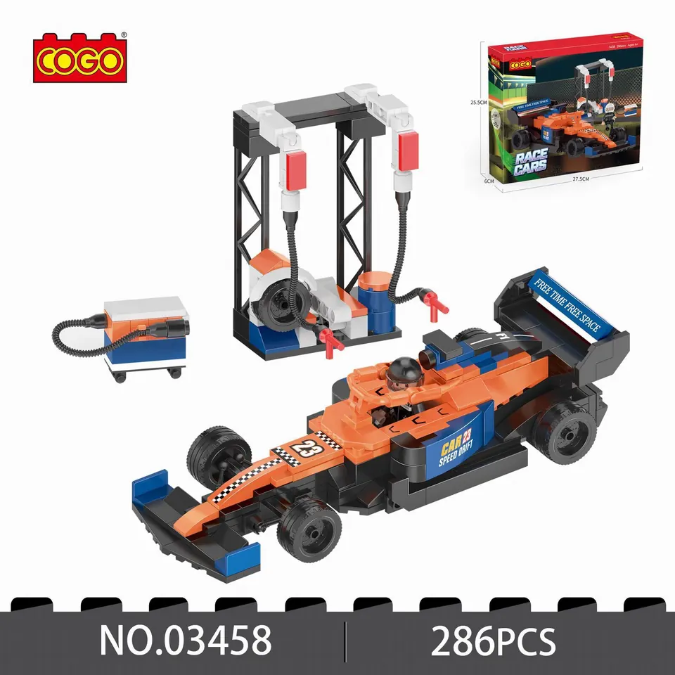 Race Car Series / F1 Race Car (274 pieces) Boxed wholesale from Qili Toys