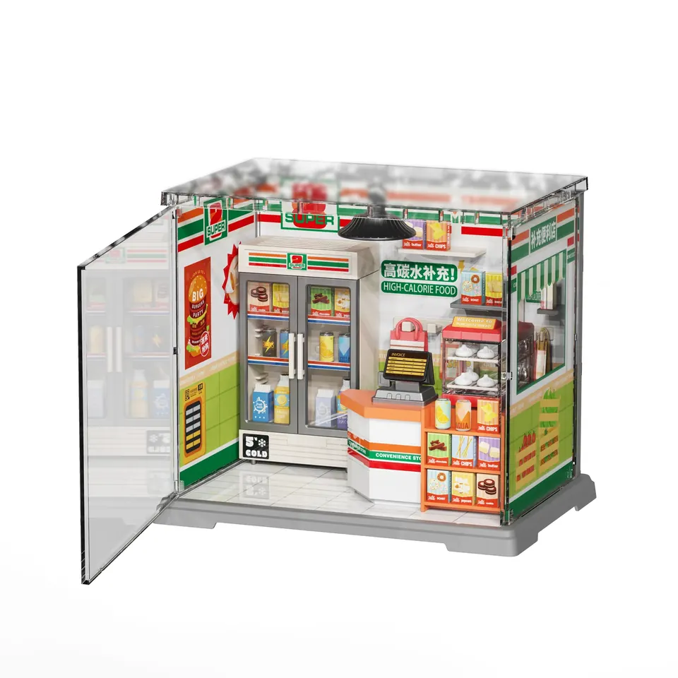 SUPER8 Convenience Store 92 PCS Boxed wholesale from Qili Toys