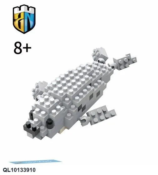 Seal Building Blocks, Ocean Series Color Box wholesale from Qili Toys