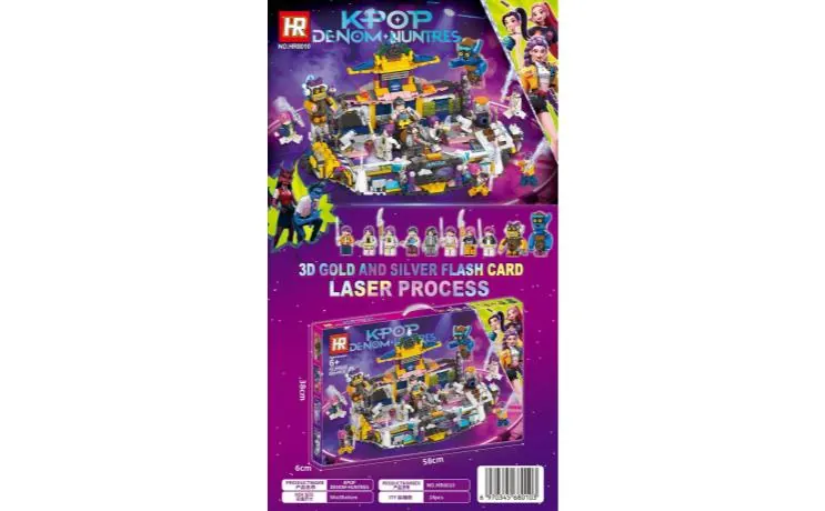 Small Brick Building Block Witch Hunter Group Color Box wholesale from Qili Toys
