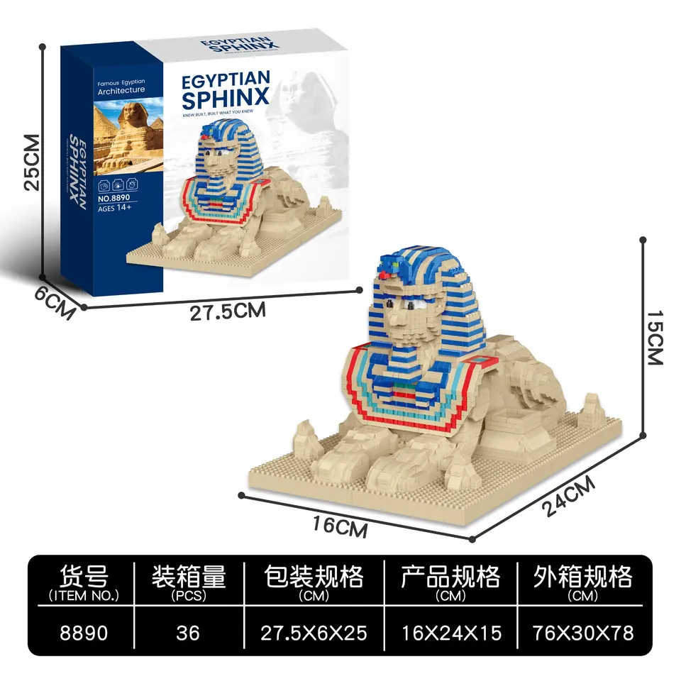 Sphinx 2722PCS Color Box wholesale from Qili Toys
