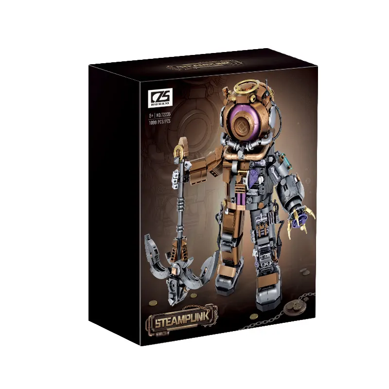 Steampunk-Diver 1099PCS Color Box wholesale from Qili Toys