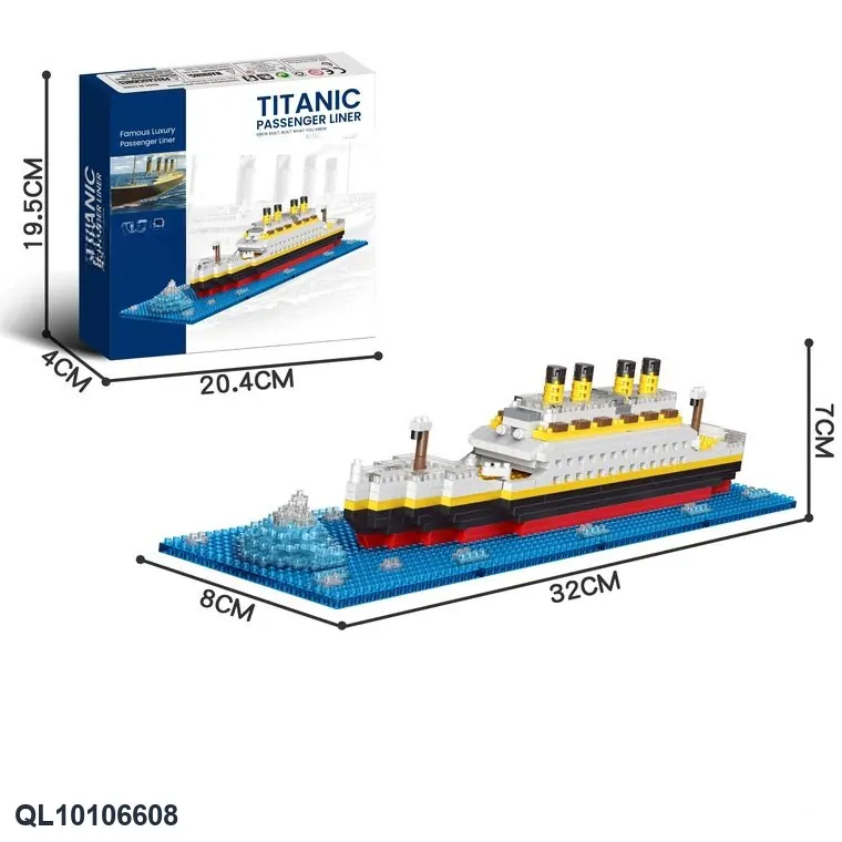 Titanic (cross-border bestseller) Airplane Box wholesale from Qili Toys