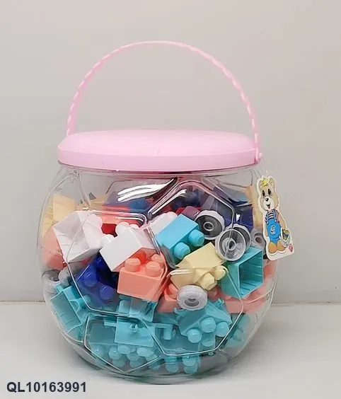 121 Wooden Blocks/In A Bottle Bottle Pack wholesale from Qili Toys