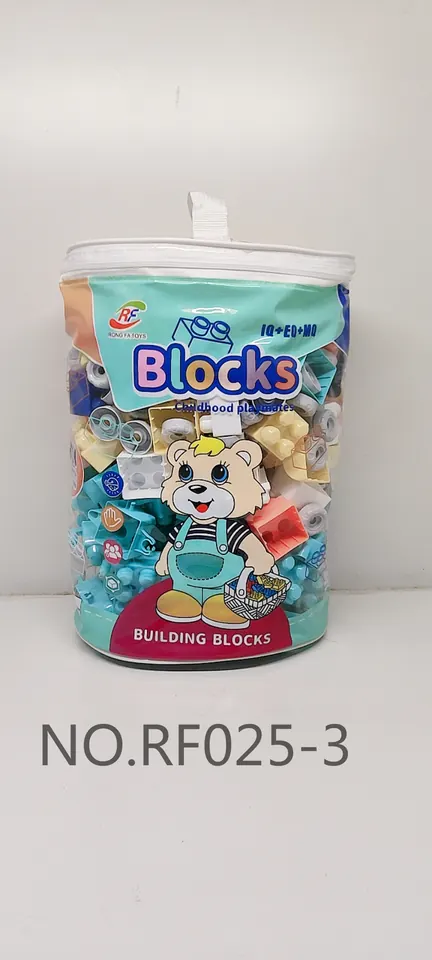 192 Wooden Blocks/Small Carrying Bag Tote Bag wholesale from Qili Toys