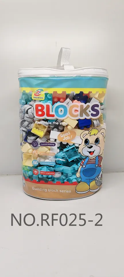 270 Wooden Blocks/Small Carrying Bag Tote Bag wholesale from Qili Toys