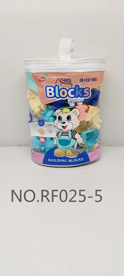 78 Wooden Blocks/Small Bags Tote Bag wholesale from Qili Toys