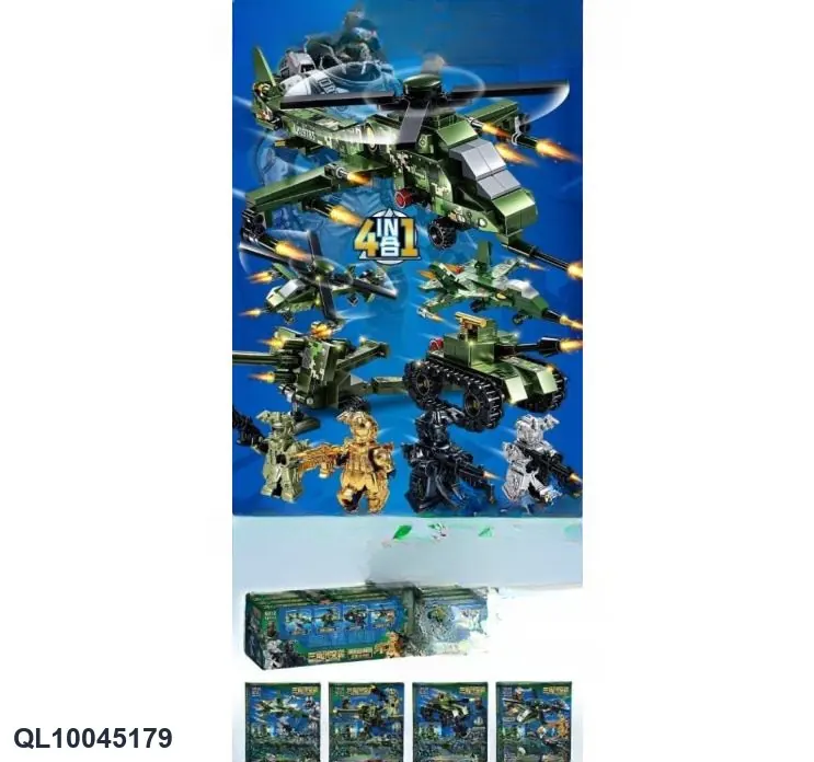 Creative Assembly Building Blocks Set Color Box wholesale from Qili Toys