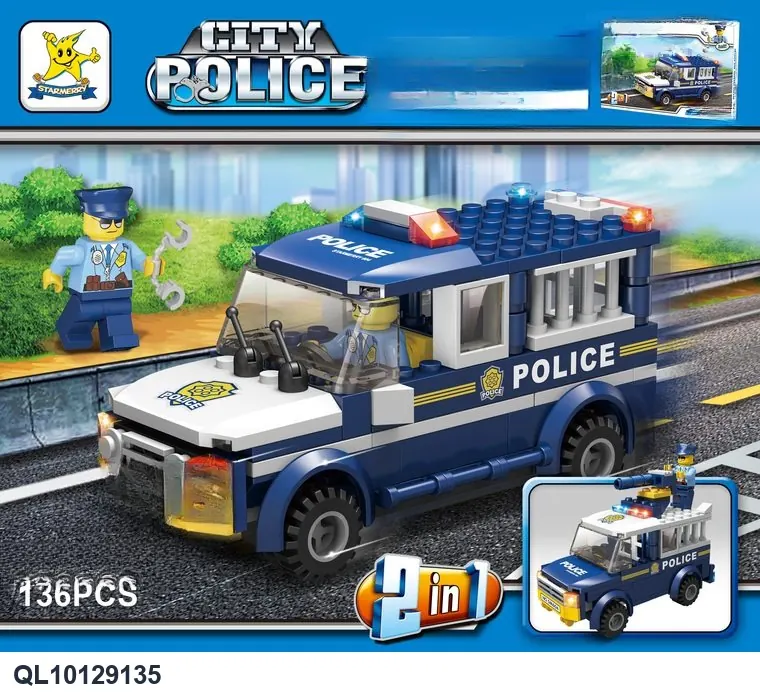 Creative Assembly Building Blocks Set Color Box wholesale from Qili Toys