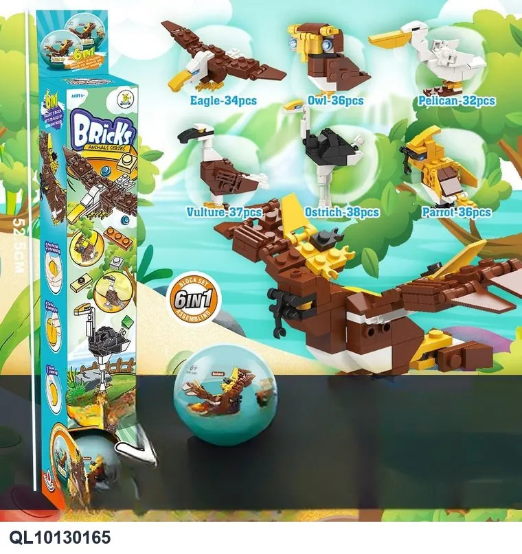 Creative Assembly Building Blocks Set Twist Eggs; Blind Boxes wholesale from Qili Toys