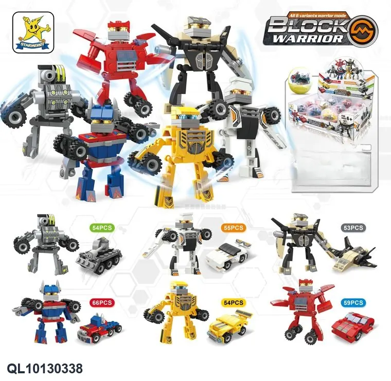 Creative Assembly Building Blocks Set Twist Egg Display Case wholesale from Qili Toys
