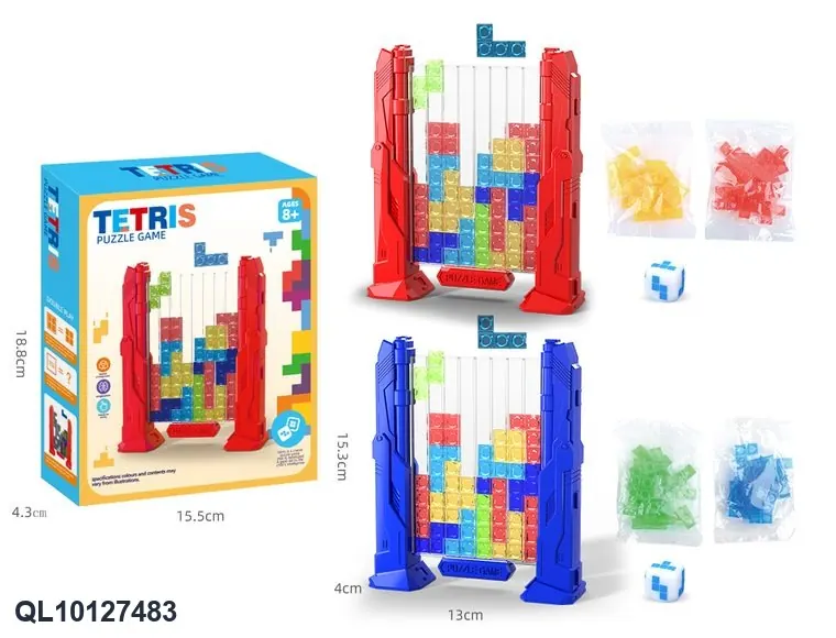 Medium-Sized Russian Building Blocks Color Box wholesale from Qili Toys