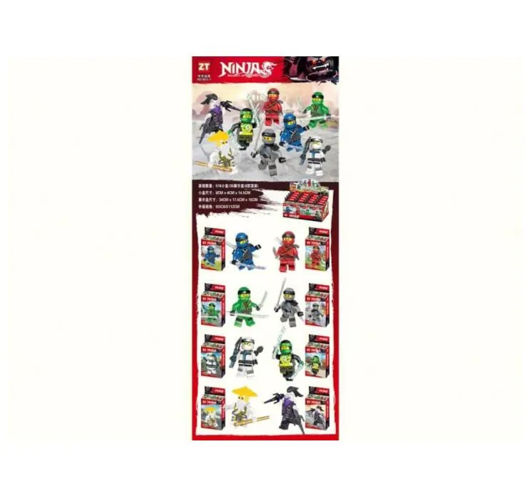 Creative Assembly Building Blocks Set Color Box wholesale from Qili Toys