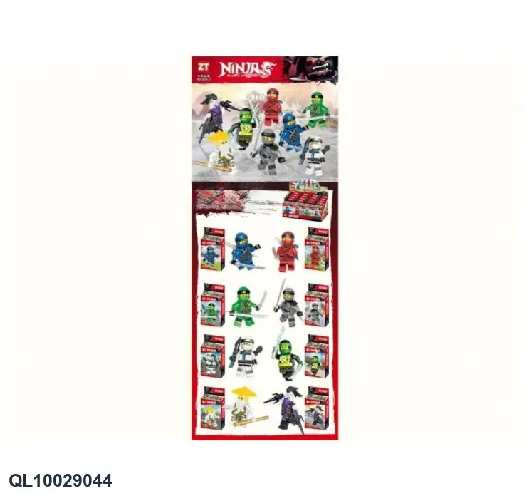 Creative Assembly Building Blocks Set Color Box wholesale from Qili Toys