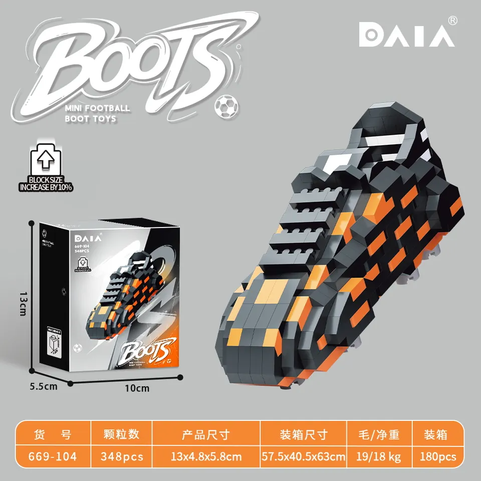 Orange And Black Shoes Color Box wholesale from Qili Toys