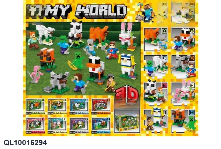 Pixel Sandbox Blocks Color Box wholesale from Qili Toys