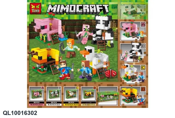 Pixel Sandbox Blocks Color Box wholesale from Qili Toys