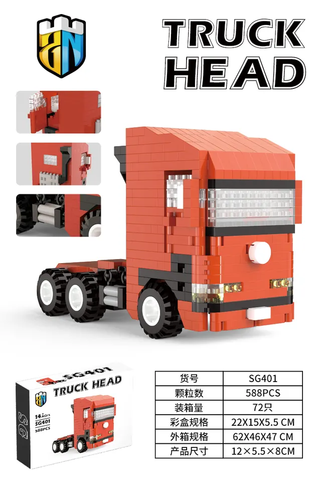 Toy Building Blocks For A Van Color Box wholesale from Qili Toys