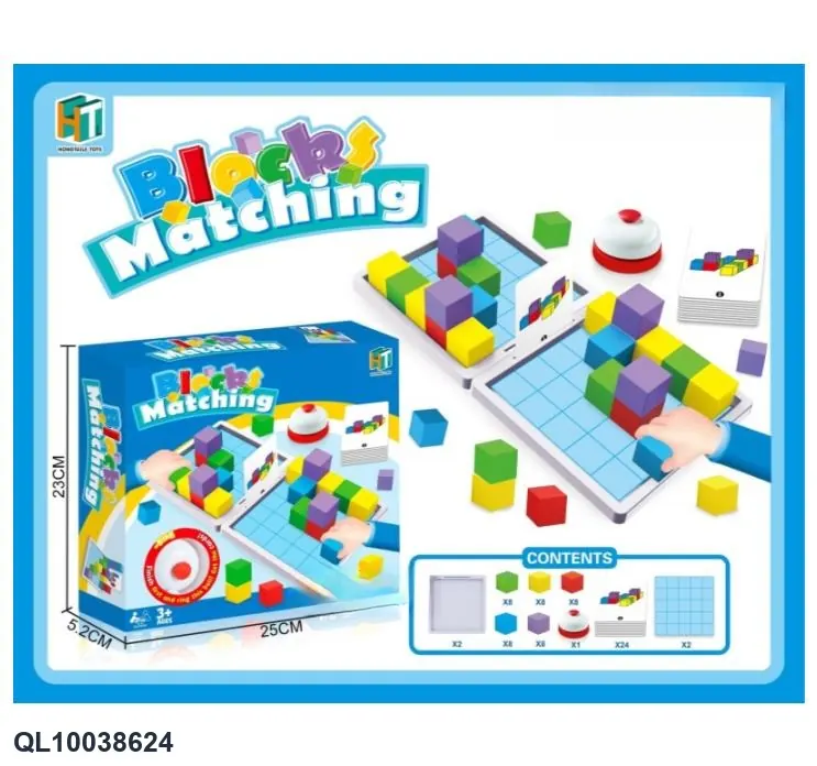 Two Player Battle Blocks Color Box wholesale from Qili Toys
