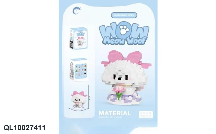 White Dress Bridal Powder 252Pcs Color Box wholesale from Qili Toys
