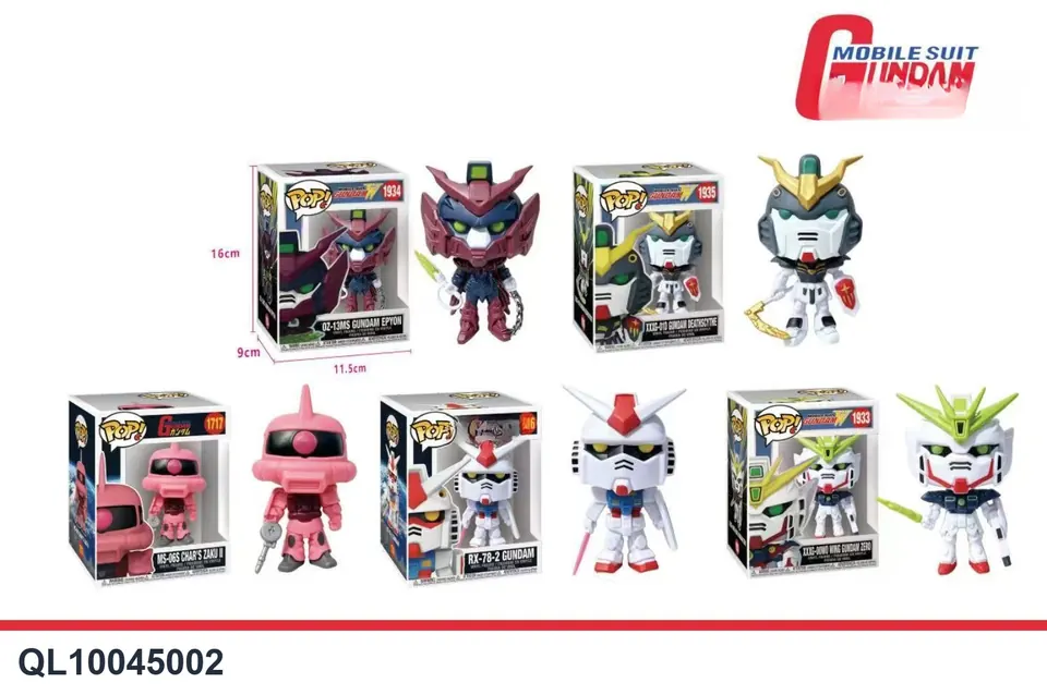 5 Types Of 4-Inch Mecha Single Box Window Box wholesale from Qili Toys
