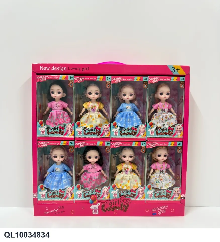 6-Inch Joint Fairy Doll 4 Types Mixed 8 Pieces Per Display Box Display Box wholesale from Qili Toys