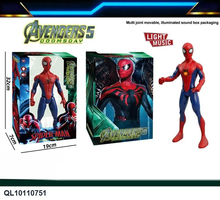 Little Red Spider Hero Superhero Color Box wholesale from Qili Toys