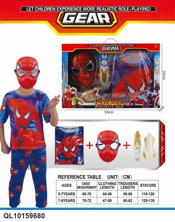 Spider Hero Joins The Superhero Team' CPC Window Box wholesale from Qili Toys
