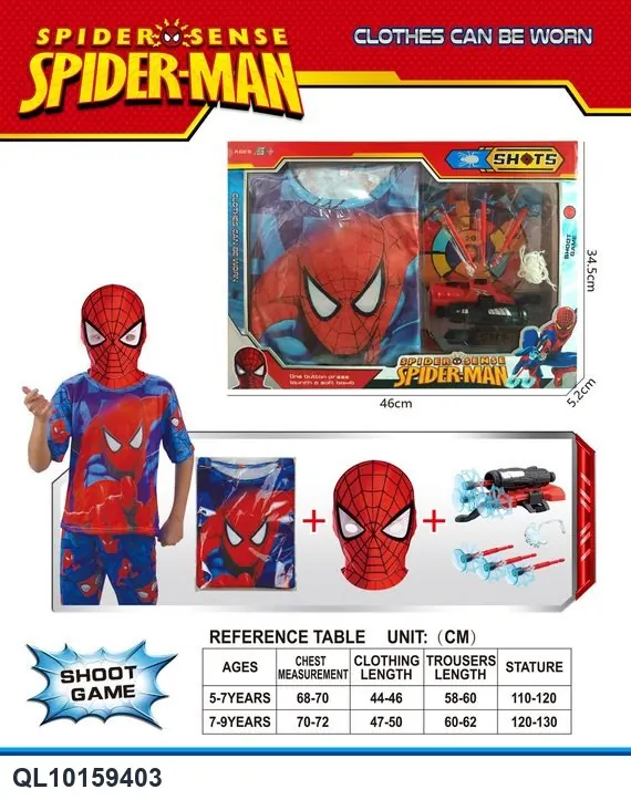 Spider Hero's "Superhero Team" Launching Device Window Box wholesale from Qili Toys