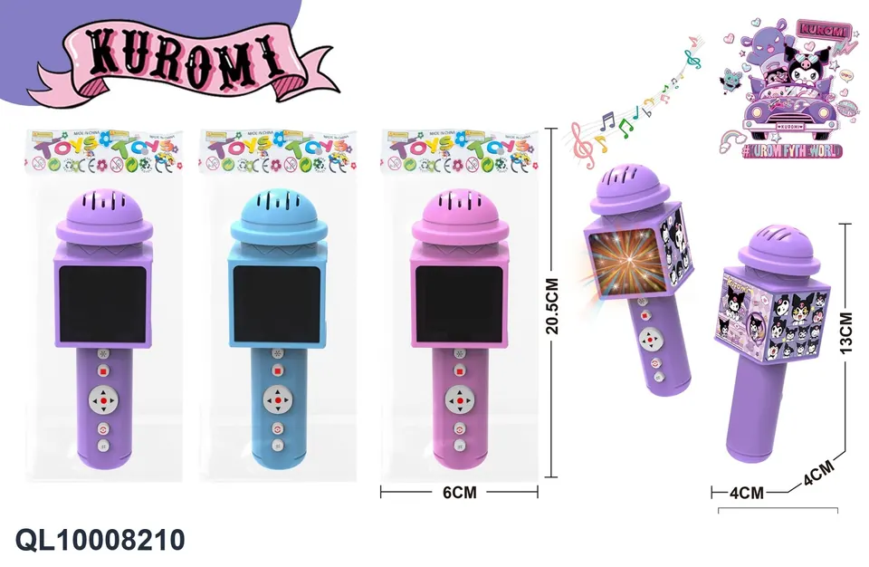 Cartoon Bunny Small Microphone OPP Bag wholesale from Qili Toys
