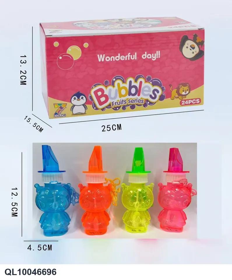 Kurome Whistle Bubble Water Display Box wholesale from Qili Toys