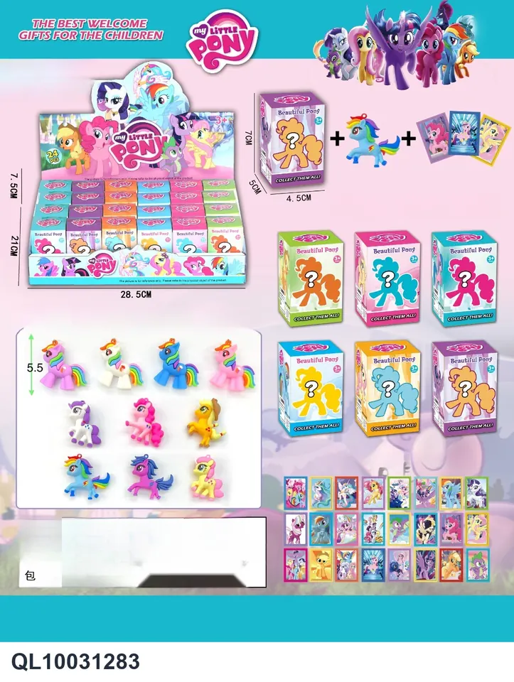 Pony Blind Box Display Box wholesale from Qili Toys