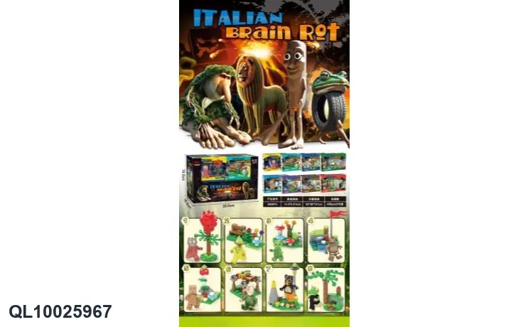 Shanhaijing 8 Mixed Models Display Box wholesale from Qili Toys