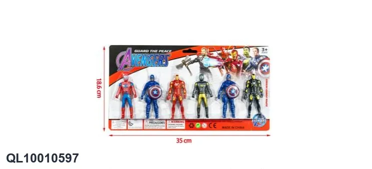 Superhero Team Characters Blister Board wholesale from Qili Toys