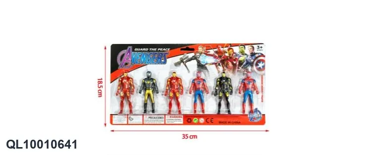 Superhero Team Doll Blister Board wholesale from Qili Toys