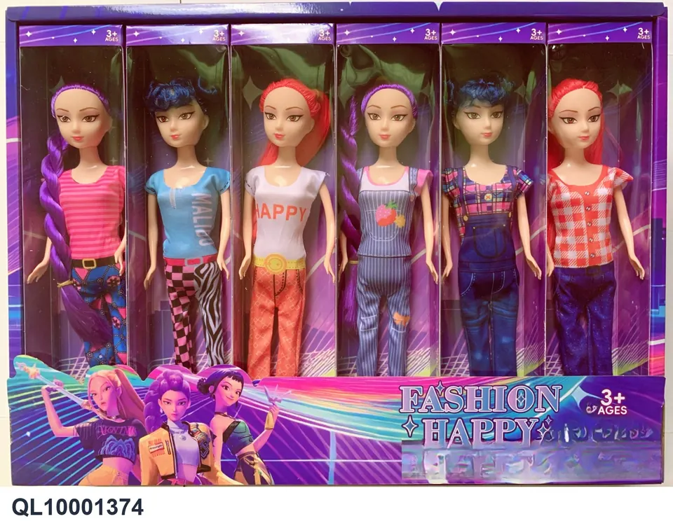 11-Inch Real-Life Twin Fashion Doll 12-Piece Set Of Real-Life Witch Hunters Display Box wholesale from Qili Toys